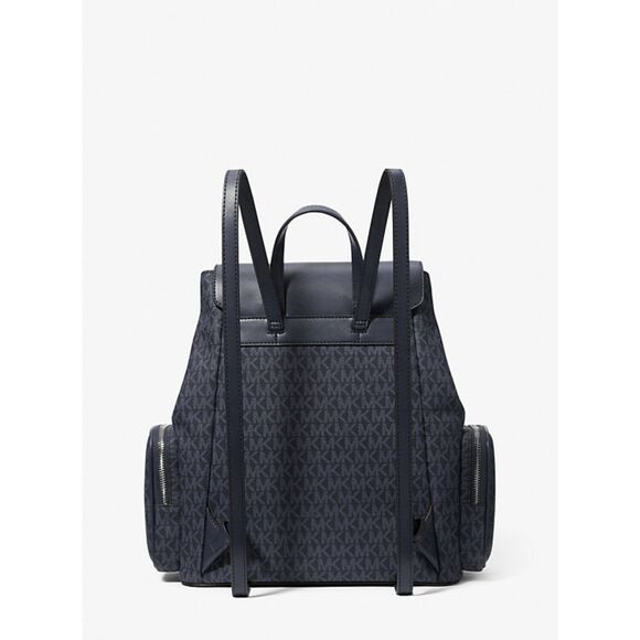 Michael Kors Outlet Jet Set Large Signature Logo Backpack - Picture 3 of 3